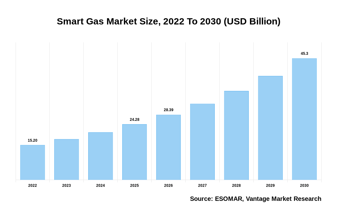 Smart Gas Market Share